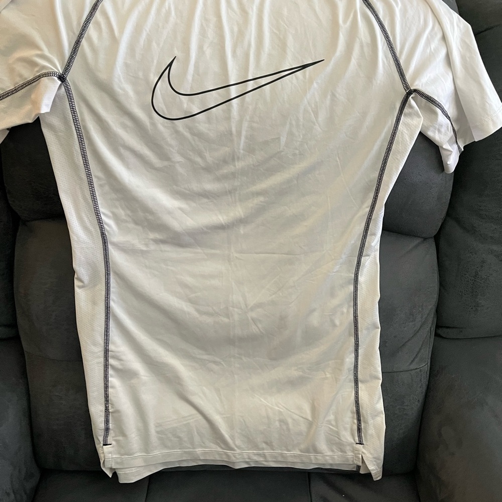 Nike White Athletic Shirt